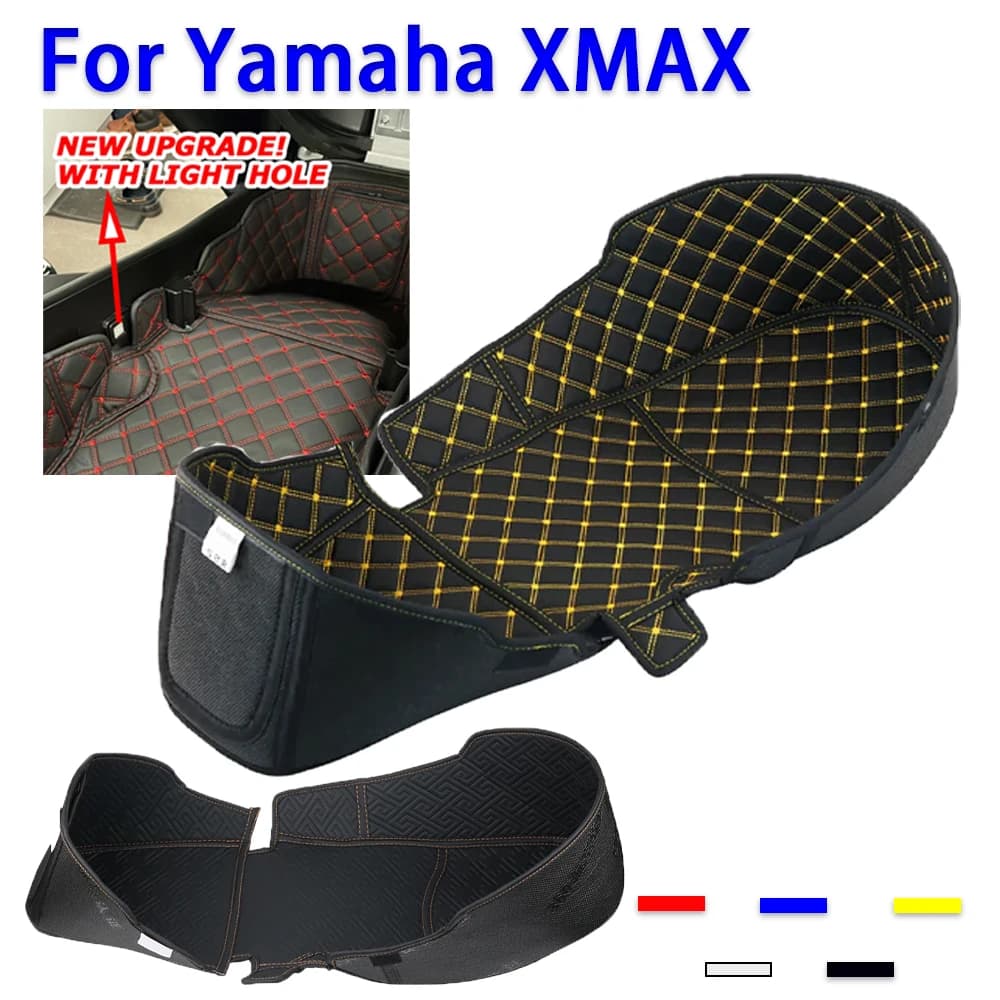 Per Yamaha XMAX 125 250 XMAX 300 400 X-MAX XMAX300 XMAX125 Scatola di Immagazzinaggio del Sedile Fodera Protezione Bagagliaio Tronco Interno Pad Accessori