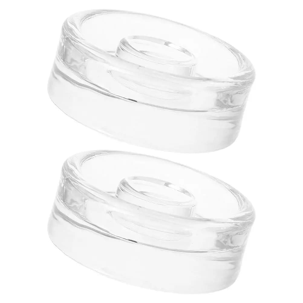 2 Pezzi Pesi in Vetro a Bocca Larga per Fermentazione, Pesi per Barattoli Mason, Forniture per Conservazione Alimenti a Pressione Stabile per Fermentazione di Sottaceti