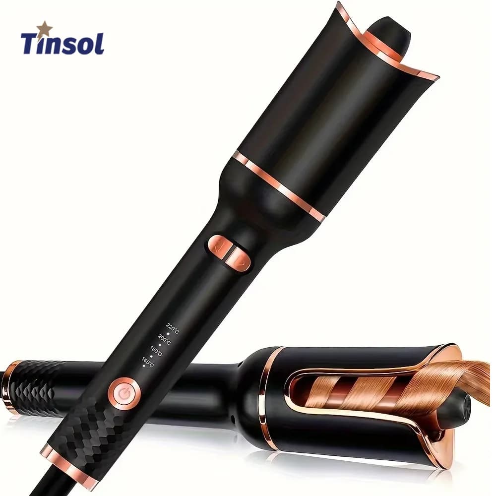 TINSOL Professional hair curlers Ferri automatic rotary air hair curlers in ceramics Air rotating rod styler Ferri hair curler Tools for styling