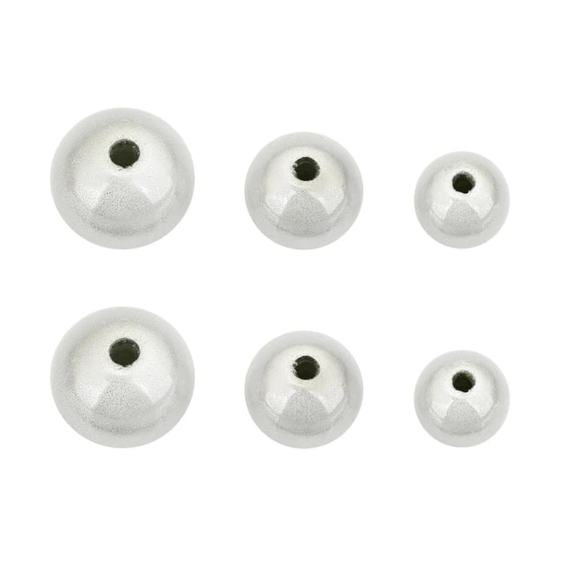 20 pz Perline Distanziatrici Grandi in Acrilico con Foro 8 10 12 mm per Collane Bracciali Fai da Te Accessori Bigiotteria Creazione Gioielli