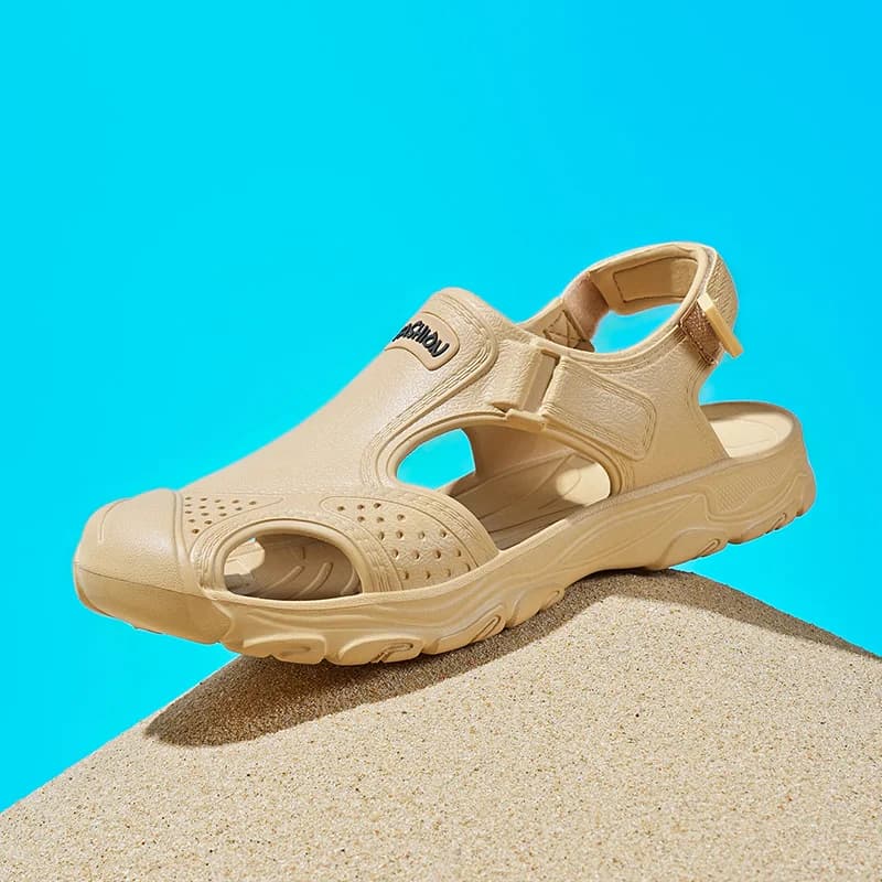 Ciabatte Estive da Spiaggia, Zoccoli Traforati Resistenti all'Usura, Antiscivolo, Traspiranti, Scarpe Casual per Viaggi e Passeggiate