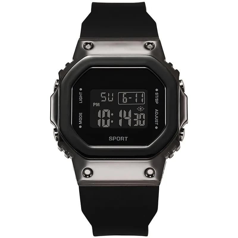 Sports Electronic Watches for Women Girl Students of High Schools Digital Wrist Watch Square Couple Reloj Digital Montre