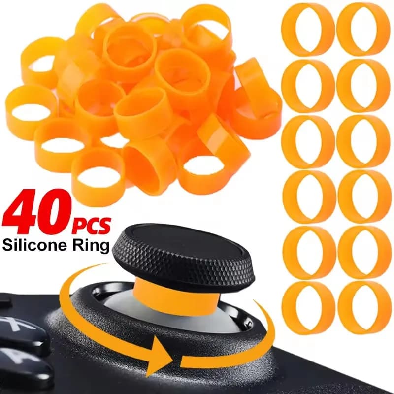 Silicone Elastic Joystick Protective Ring Invisible Game Controller for Switch 2 Pro Xbox PS4 PS5 ROG Ally Joystick Protectors