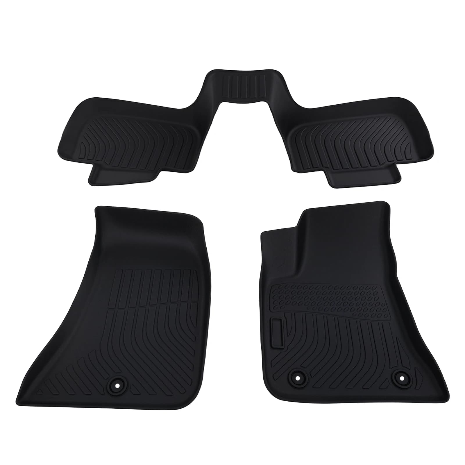 Black Waterproof Mats for Dodge Charger Chrysler 300C 2011-2023