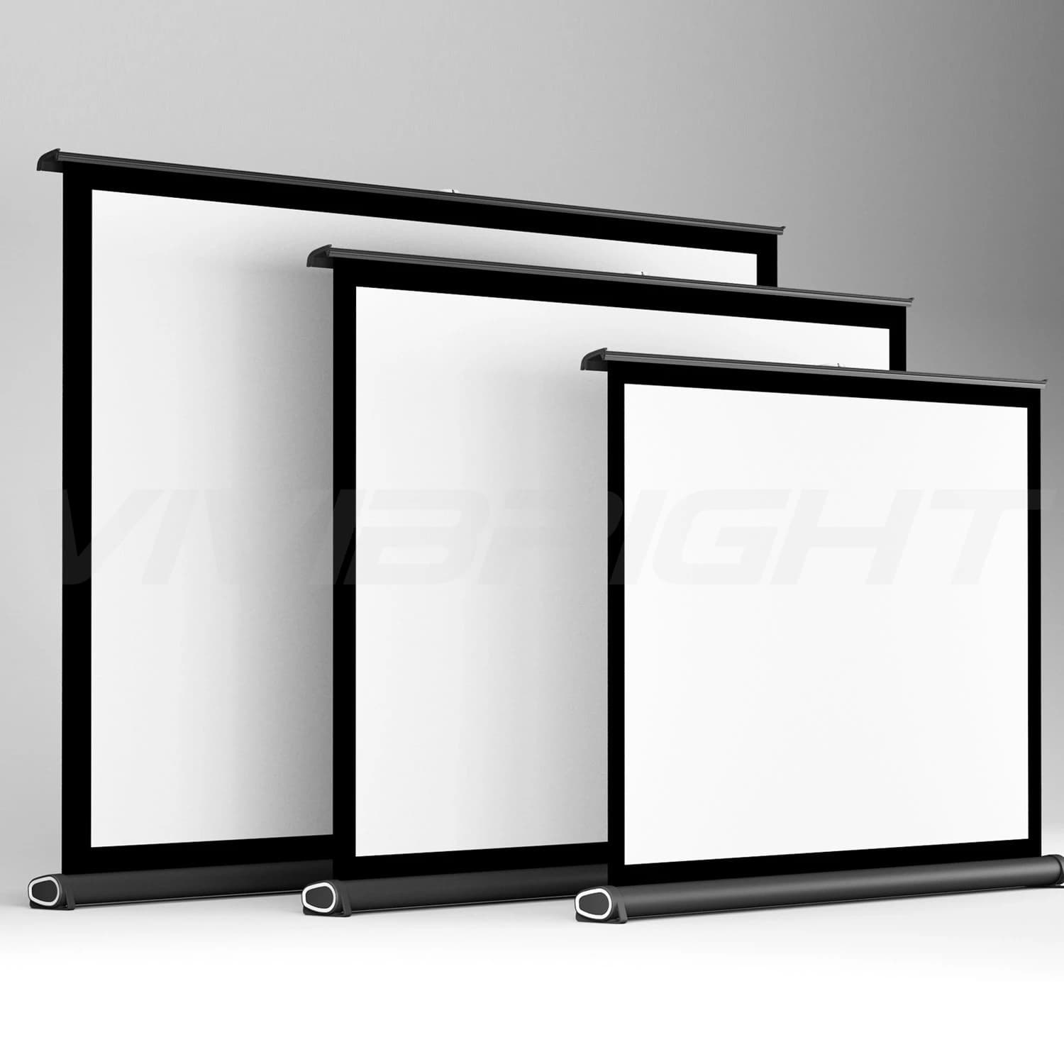 Schermo di proiezione motorizzato in alluminio per home theater da 100 pollici 120 pollici 150 pollici nel schermo del proiettore da soffitto motorizzato