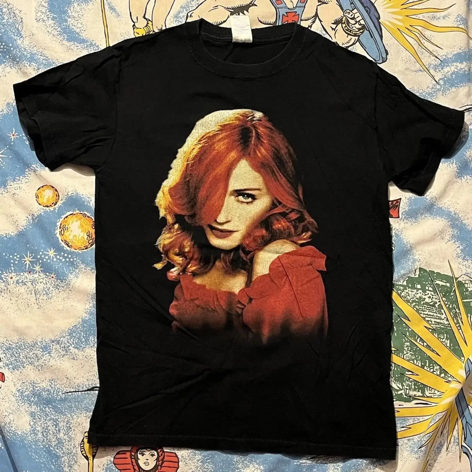 Vintage 2006 Madonna Confessions Official Double Sided Tour T Shirt S Big Face EUC vintage Washed fashion streetwear graphic
