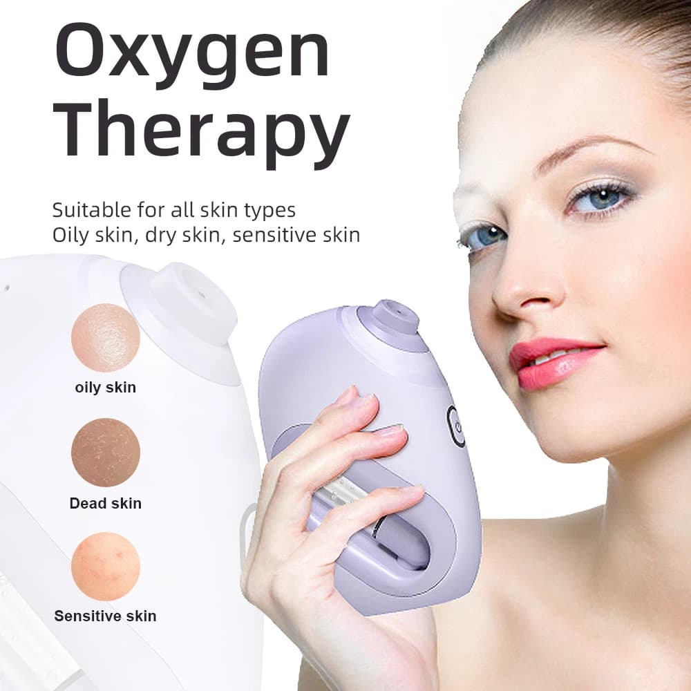 Nano Steam Water Facial Spray Oxygen Injection Moisturizing Machine Portable Spray Face Spray Fog Skin Care Beauty