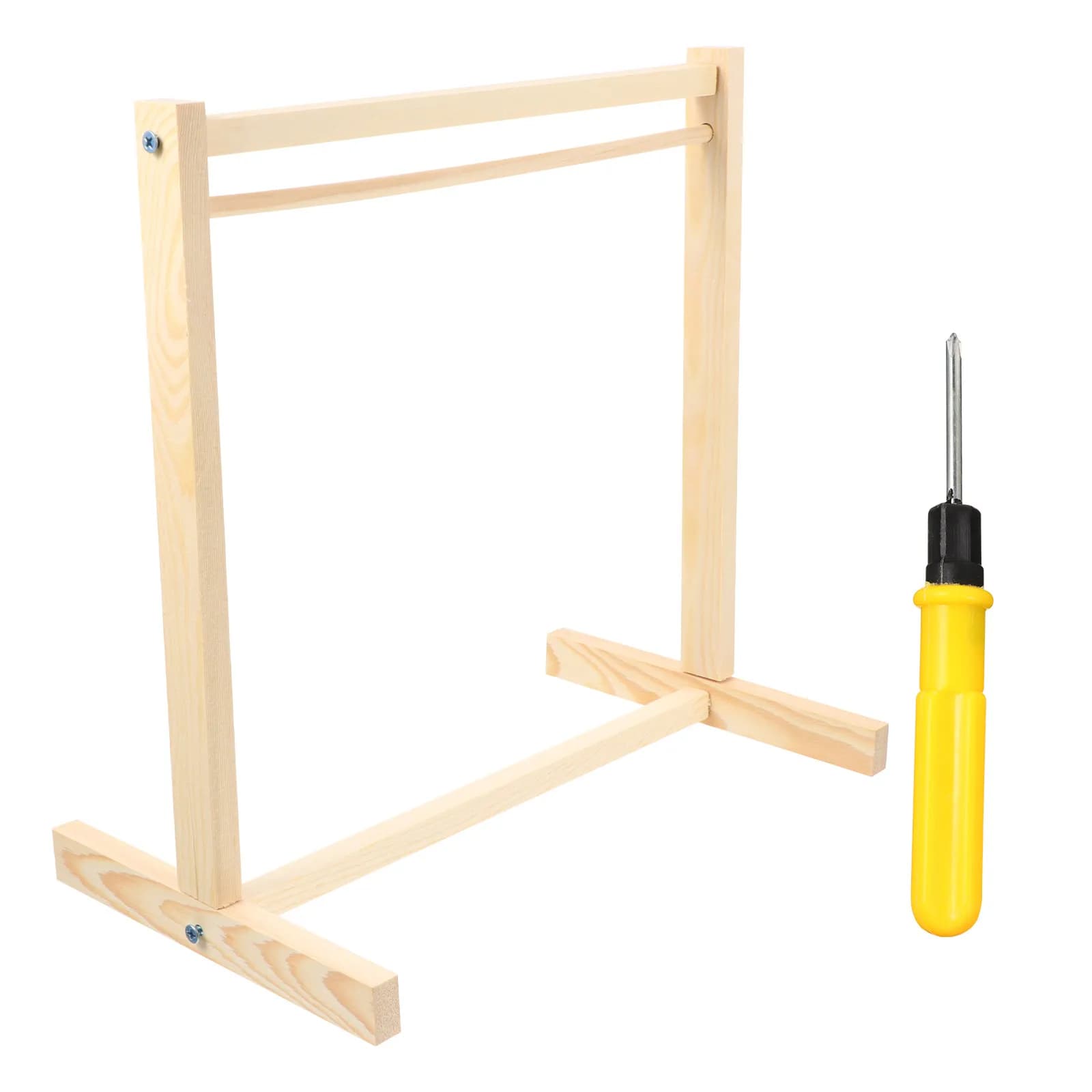 1Pcs Clothes Rack Wooden Holder Pearl Detail Garment Hanger Easy Use for Kids Clothes Organization and Display