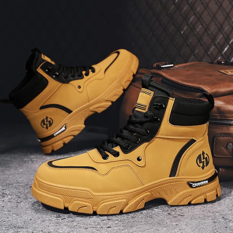 Scarpe da ginnastica da uomo 2024 stivali da combattimento tattici traspiranti da esterno scarpe da trekking invernali da uomo stivaletti da deserto leggeri antiscivolo