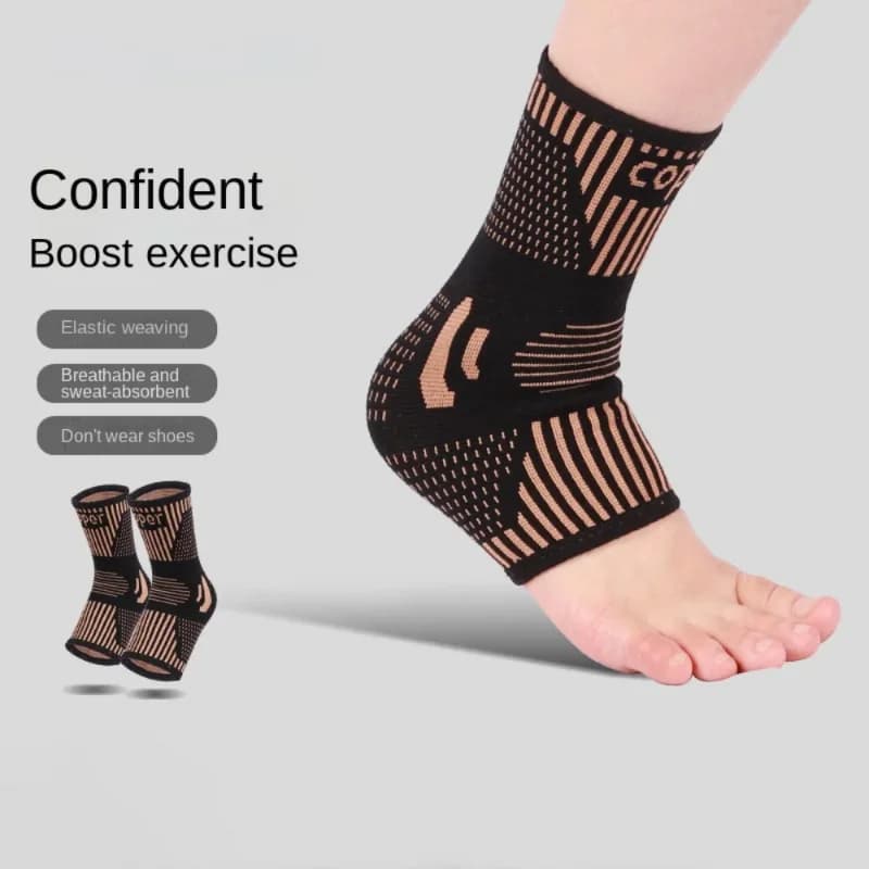 1PC Nylon Strap Belt Compression supporto per caviglia uomo donna Brace Elastic Foot Bandage Protector Football Basketball Gear Supports