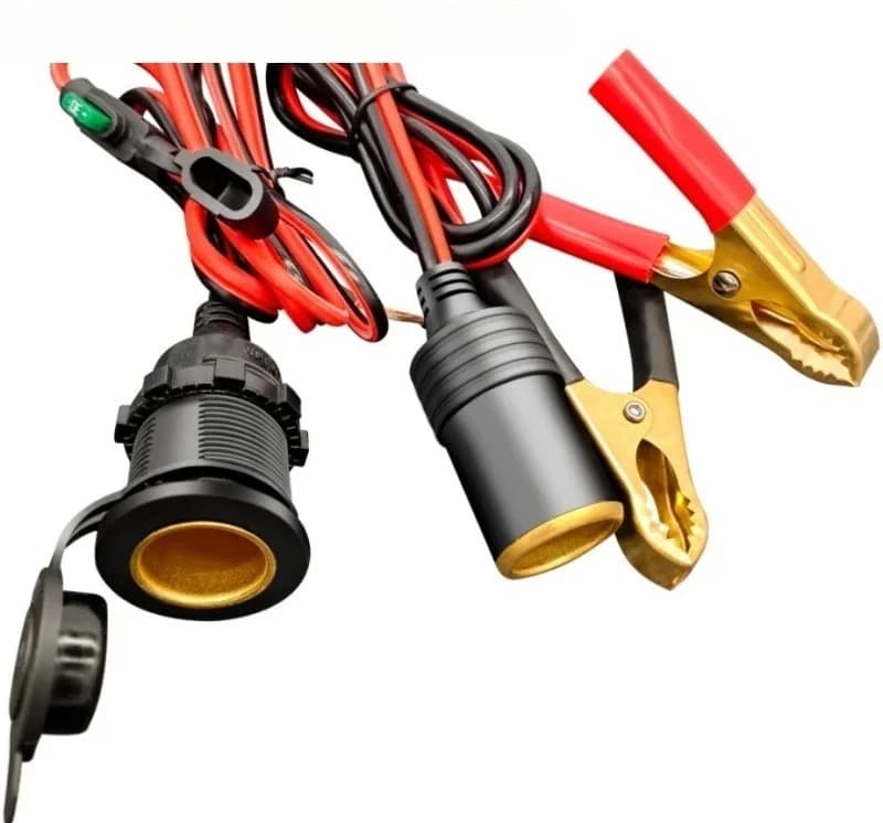 Accendisigari per auto sedile femminile 12v24v modifica camion presa di ricarica filo di rame spesso ad alta potenza testa femminile 360w