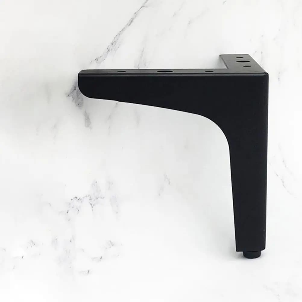 Solid Iron Furniture Support Leg High Load Bearing Stable Replacement for Sofa Bed Cabinet Table TV Stand