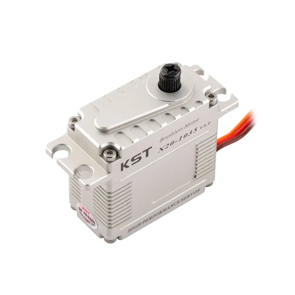 KST X20-1035 V3.0 12Kgf.cm 0,030sec Servo di coda senza spazzole per elicottero RC di classe da 500 a 800