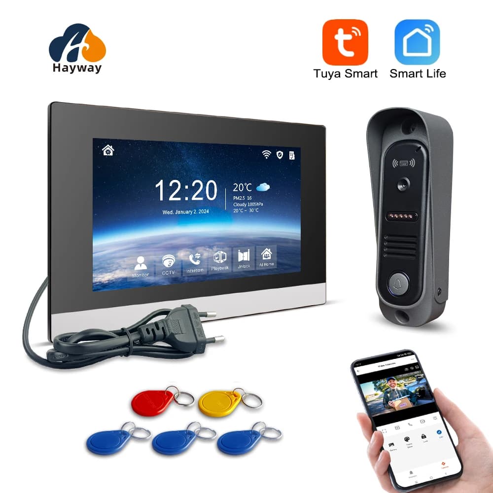 Wireless Wifi Video Doorbell System,