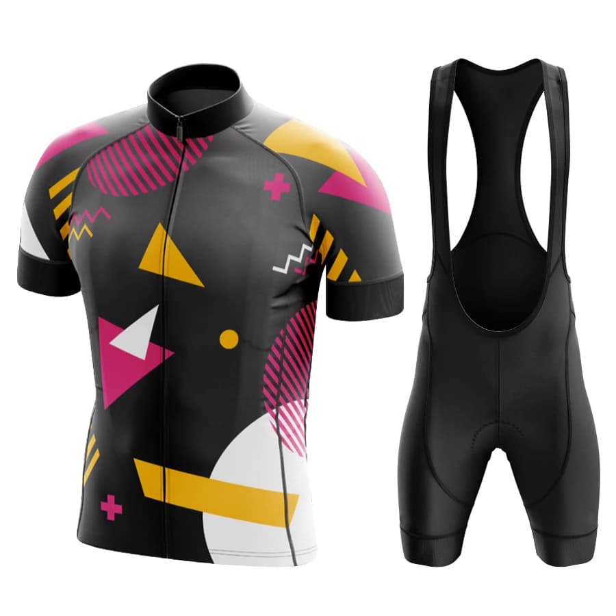 Nuovi vestiti da ciclismo Pantaloncini Uomo Uomo Abbigliamento estivo Giacca da uomo Uniforme Jersey Set Taglio laser Bavaglino Mtb Pantaloni da bici maschili 2025