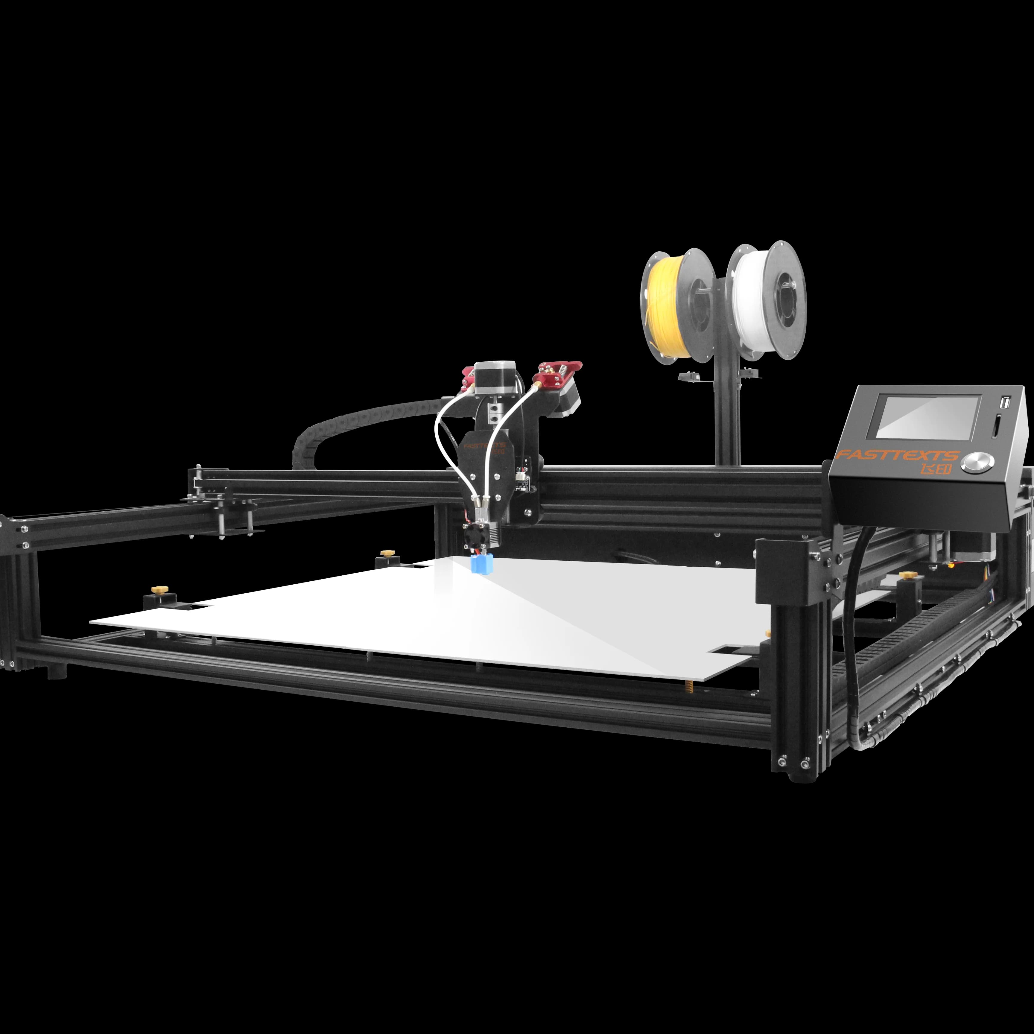 Most Popular Aluminum Pallet Extruder TPU PETG ABS PLA Plastic Filament Signs Letter Models 3d Printer Machine