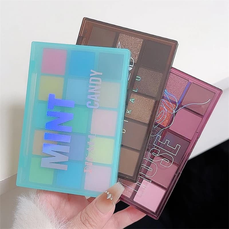 2026DIKALU Palette green shades Purple Glitter Ombretto matt perlescent Shimmer Long-lasting Makeup Beauty of women's eyes