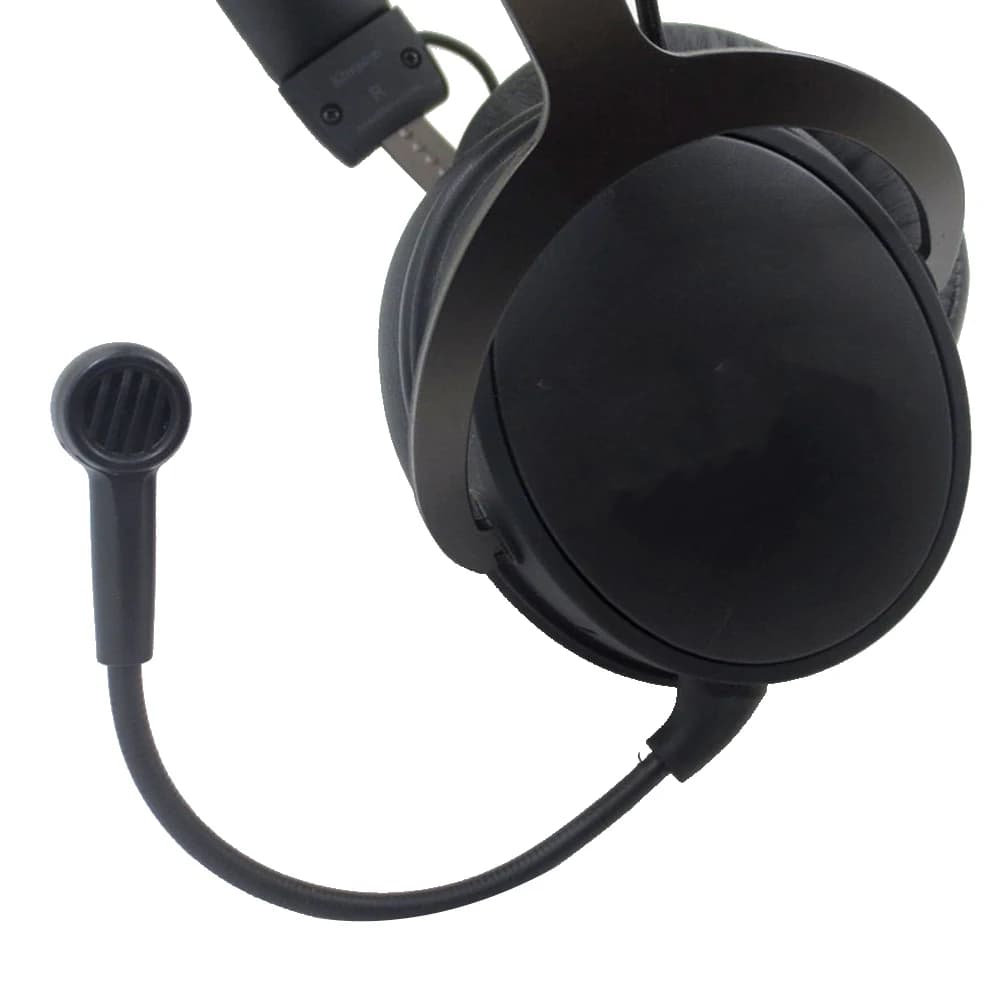 3.5 mm replacement microphone for HyperX Cloud Mix gaming headphones, gooseneck microphone - ABIU