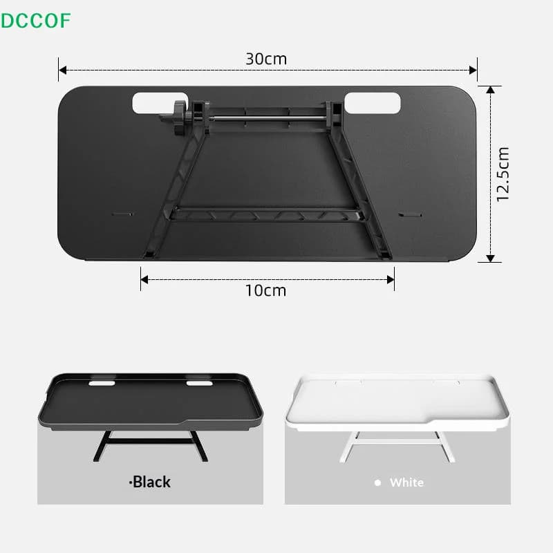 Supporto Regolabile e Pieghevole in ABS per Schermo TV, Scrivania, Monitor, Router, Set-Top Box e Lettore Multimediale