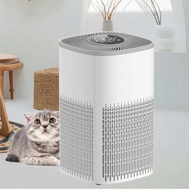 New Product Air Purifier Household Pet Smoking in Addition to Formaldehyde Small Purifier 360° Air Inlet 99.9% Removal Rate