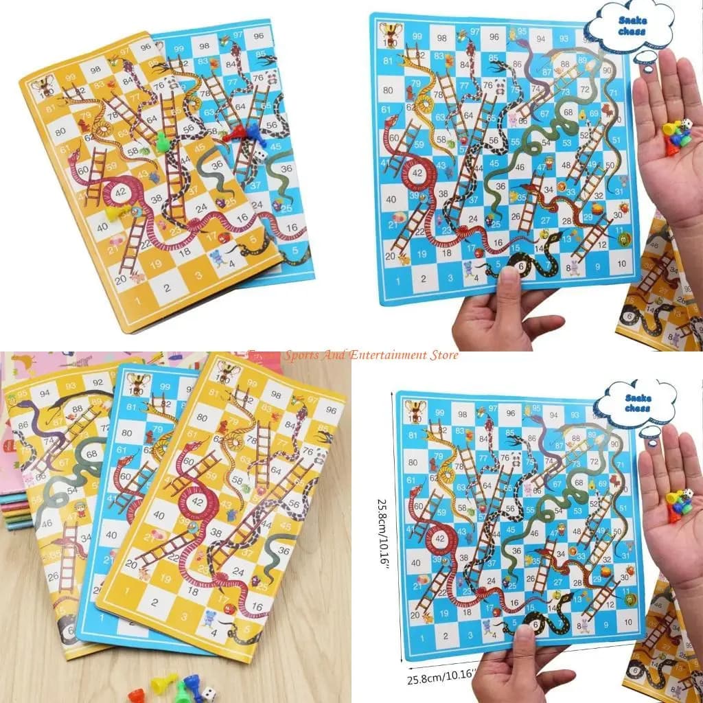 C4DE 5 Set Board Game Snake Snake Flight Games Gamment-Child Child Party Games
