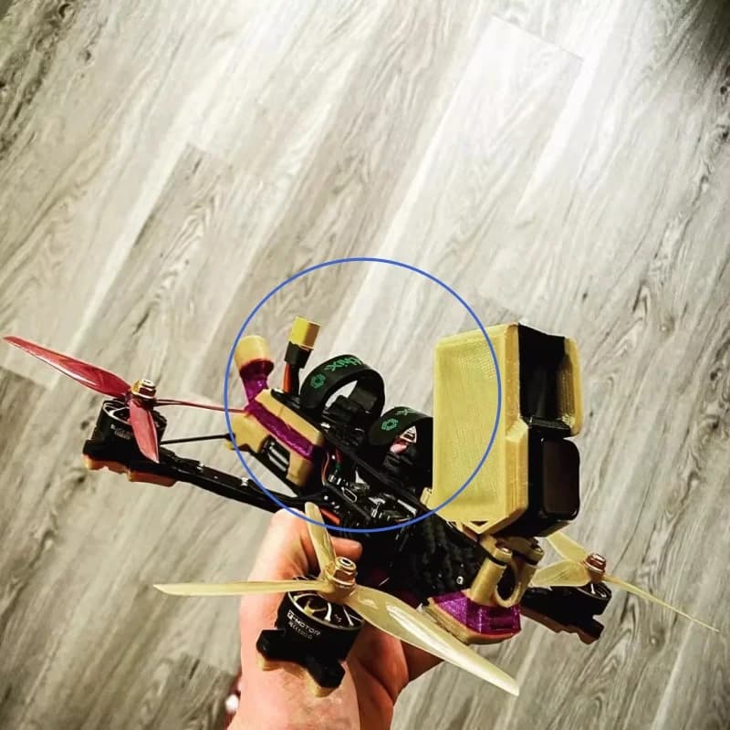 4Pcs TBS ETHIX Power Battery Straps 230mm-Engineered Polymer Ring Straps for FPV-Cold Weather Resistant Reinforced Stitching