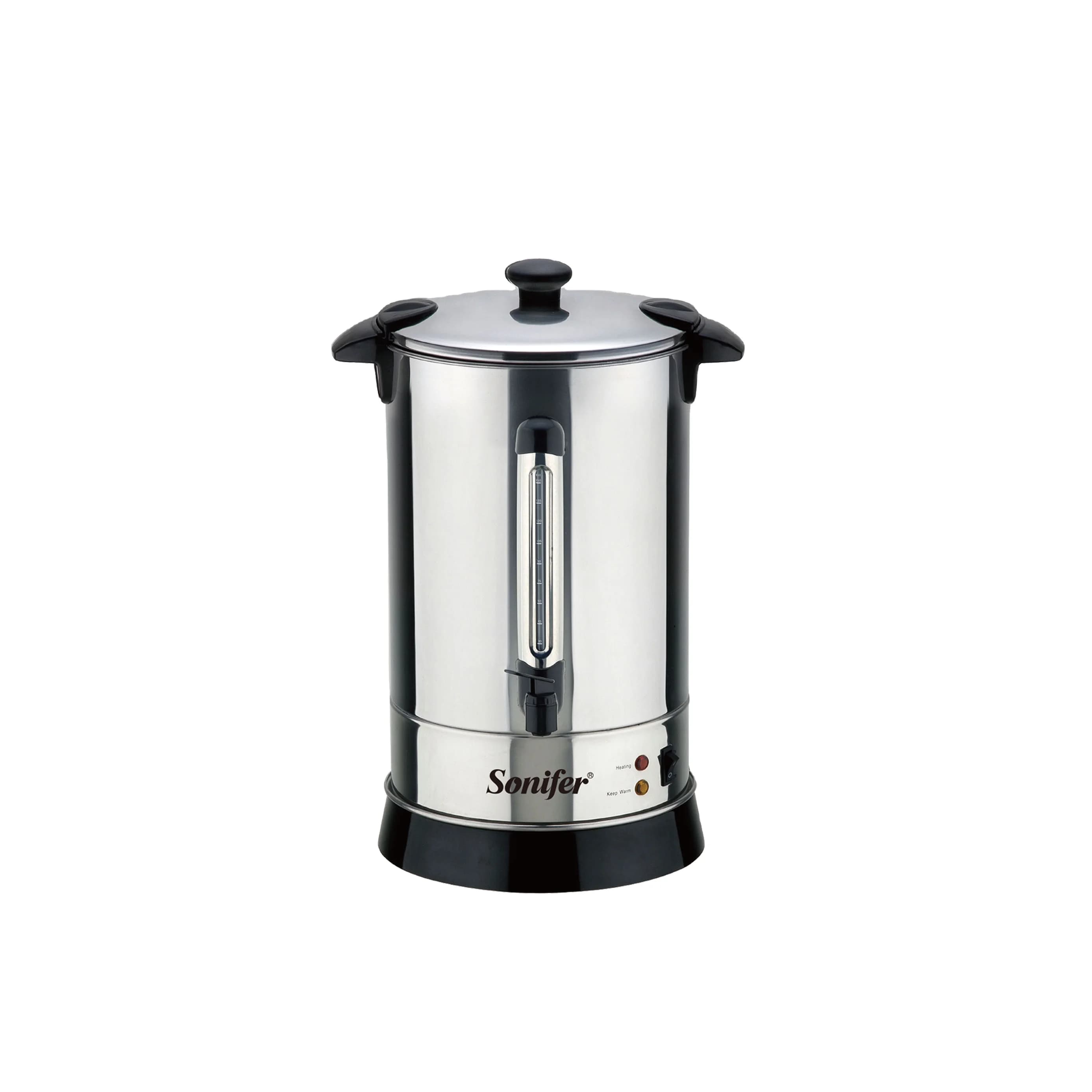 Sonifer SF-2109 Bollitore elettrico per uso domestico da 20 litri con riscaldamento in acciaio inossidabile per acqua calda