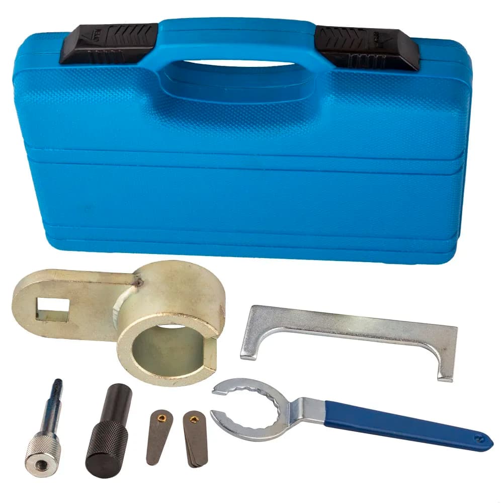 Kit di strumenti di bloccaggio della cinghia dentata del motore da 7 pezzi per VW Transporter 2.4 T4 Crafter 2.5