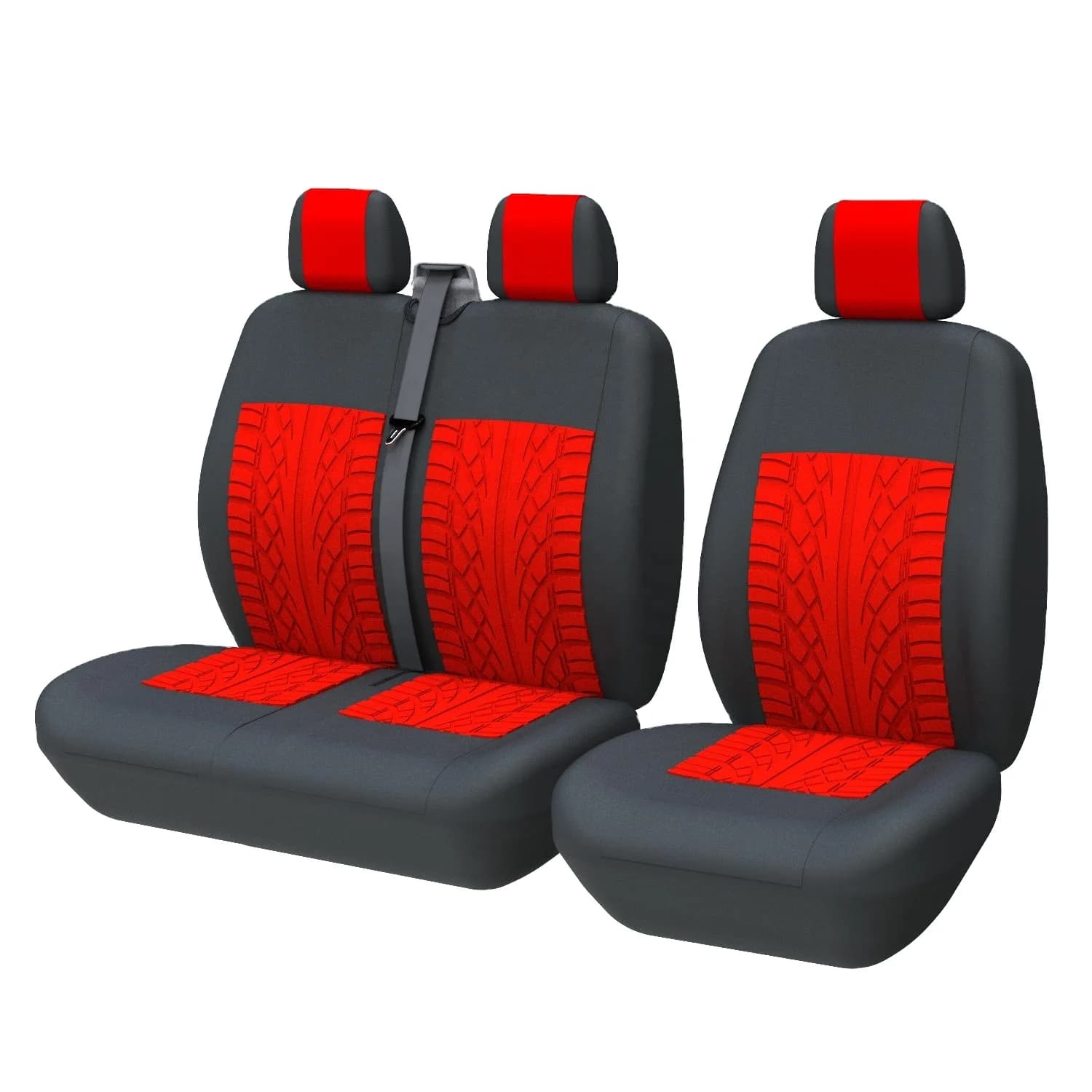 Coprisedili Auto 2+1 Universali per la Maggior Parte dei Veicoli, Protezione Sedili, Accessori Interni Auto