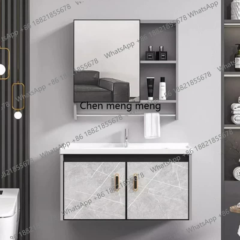Cassettiere con Specchio, Armadietti con Ripiani, Cassetti da Cucina, Divisori, Mobili da Bagno, Piccoli Archivatori Moderni, Mobili di Tendenza SS5