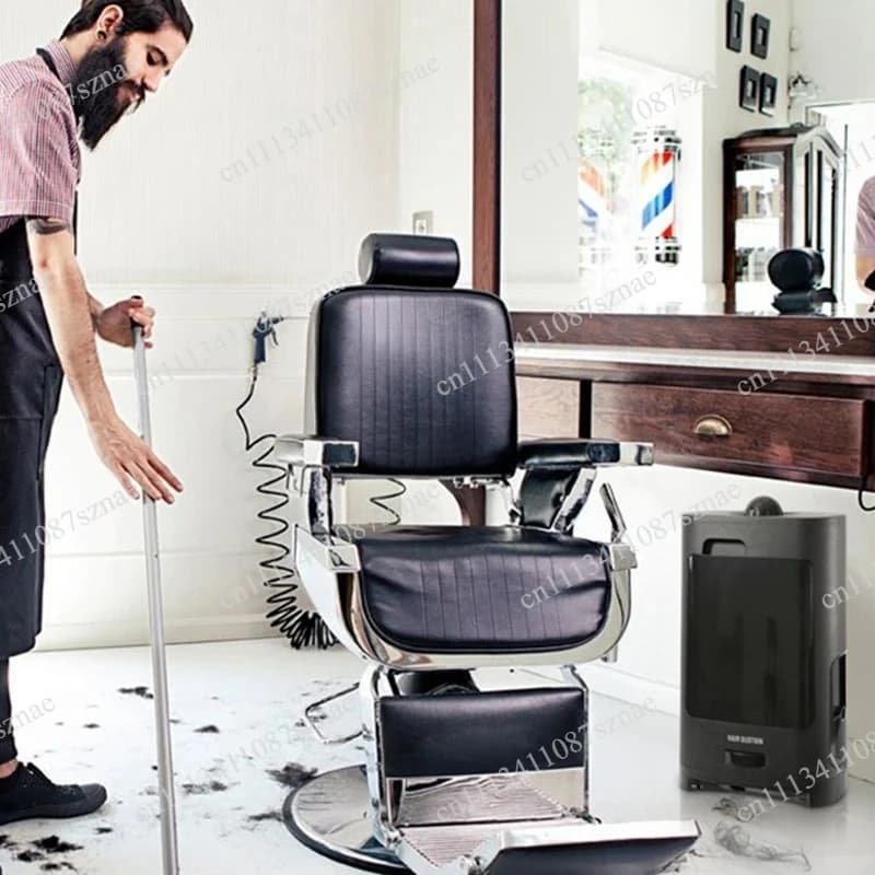 Suction hair trash can hair salon special high-power infrared sensor intelligent suction broken hair tools