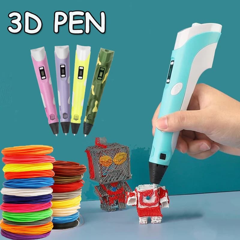 3D Printing Pen DIY With 3D Pen USB 5V Drawing Pen 3D Graffiti filament PLA for kids educational toys for kids birthday gifts