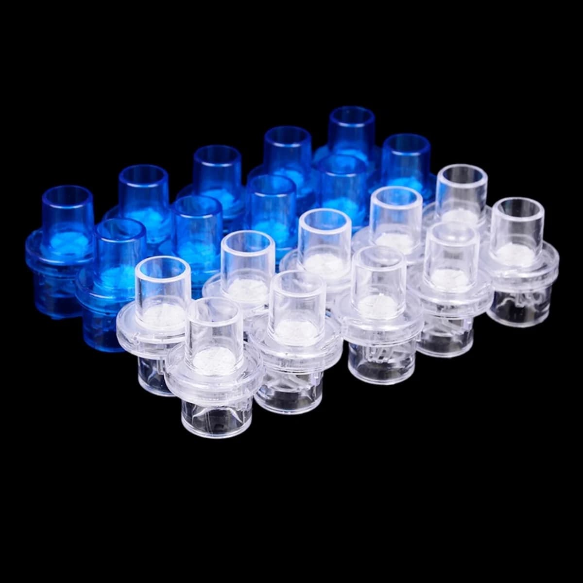 Retention valve replacement for unidirectional CPR mask training with first aid professional Micromask emergency breathing filter cap