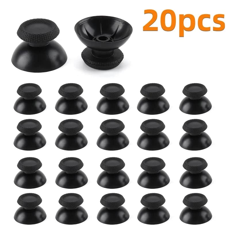 20 Pezzi di Ricambio Thumbstick Analogici 3D per Controller PS5, Joystick per XBOX, Accessori per Copertura Joystick