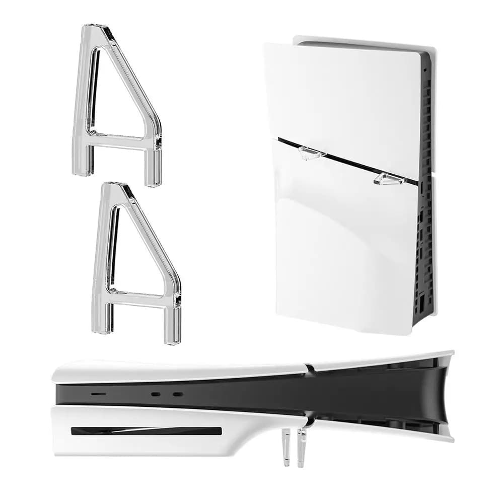Supporto Orizzontale Trasparente a Triangolo per Console PS5 Slim, Staffa Stabile in Acrilico per Accessori Sony Playstation 5 Slim