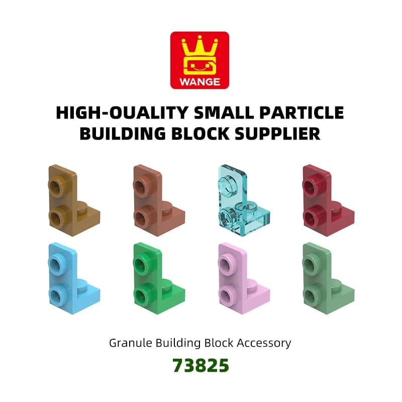 WANGE 73825 100g/253PCS Staffa 1x1-1x2 Building Blocks Moc Costruzione Compatibile Con I Mattoni Giocattoli Per Bambini Confezione Regalo moto