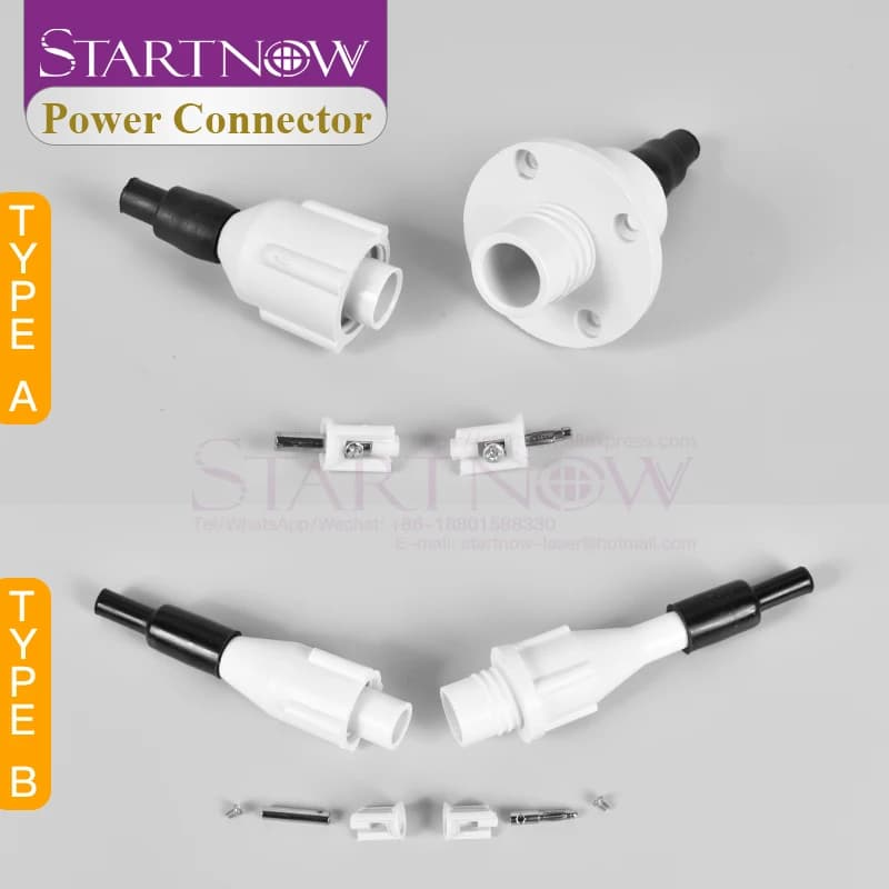 Start now presa ad alta tensione presa elettrica cavo PSU connettore cavo adattatore di alimentazione incisione taglio tubo Laser CO2
