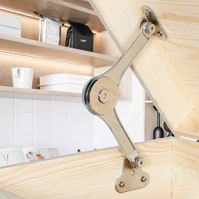1 pz cerniere di supporto per coperchio resistenti chiusura ammortizzata coperchio pieghevole cerniera per mantenere la cerniera del coperchio aperta per l'armadio da cucina armadio hardware