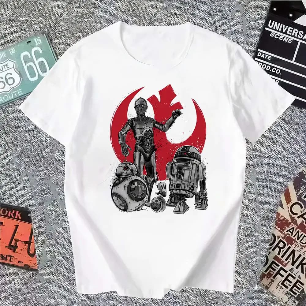 T-shirt a maniche corte con collo rotondo Jedi Warrior Star Wars Darth Vader per uomo, donna e bambino (abbigliamento per bambini)