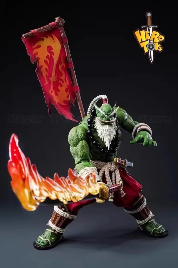 【Disponibile】Herotoys Adventurer World Blade Master Samuro1/10 Action Figure Giocattolo da collezione