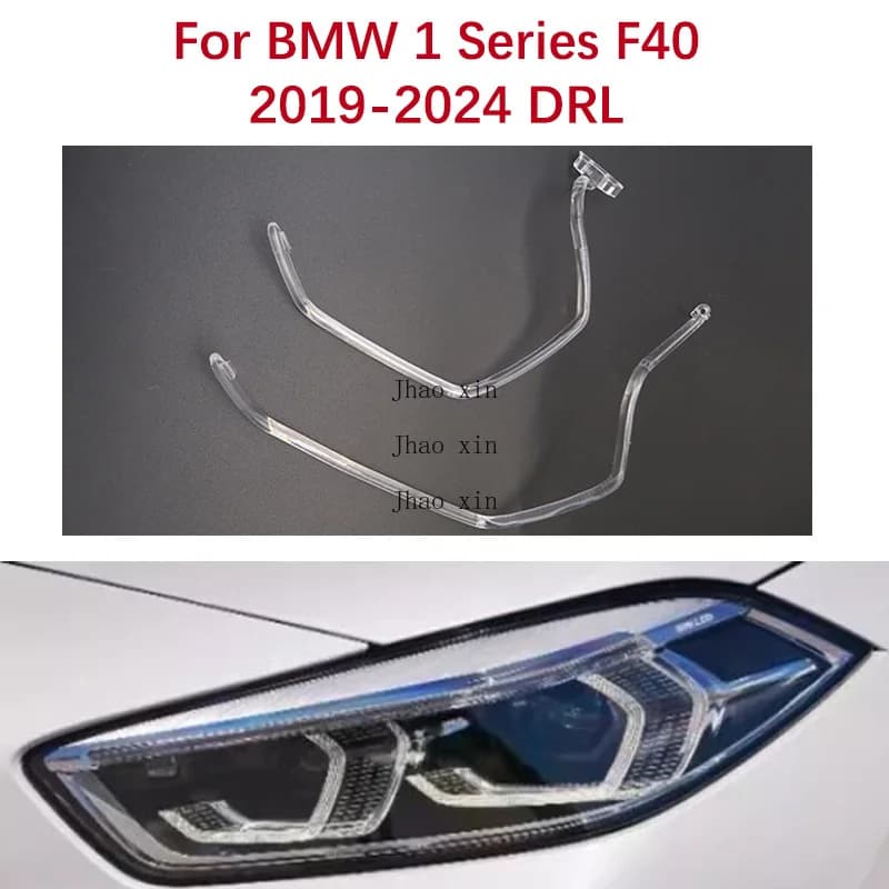 Car Headlight DRL Suitable For BMW 1 Series F40 2019-2024 White Daytime Running Light Ballast Module Conduit Strip Angel Eye