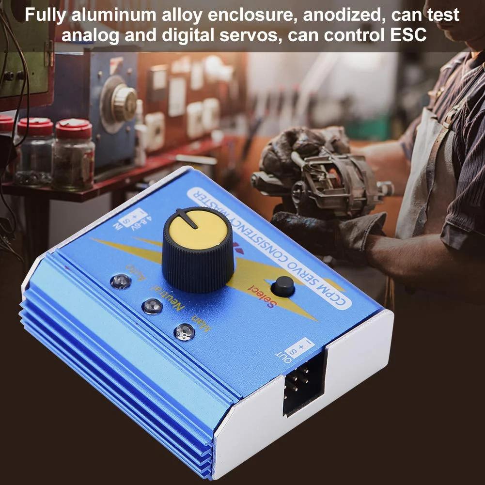 Tester ESC a 3 canali, Verificatore di consistenza multi-CCPM per aerei RC, elicotteri e auto
