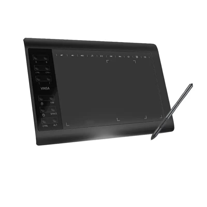Tavoletta grafica FBIL-Graphics Tavoletta grafica professionale con penna stilo per pittura, disegno e corsi online