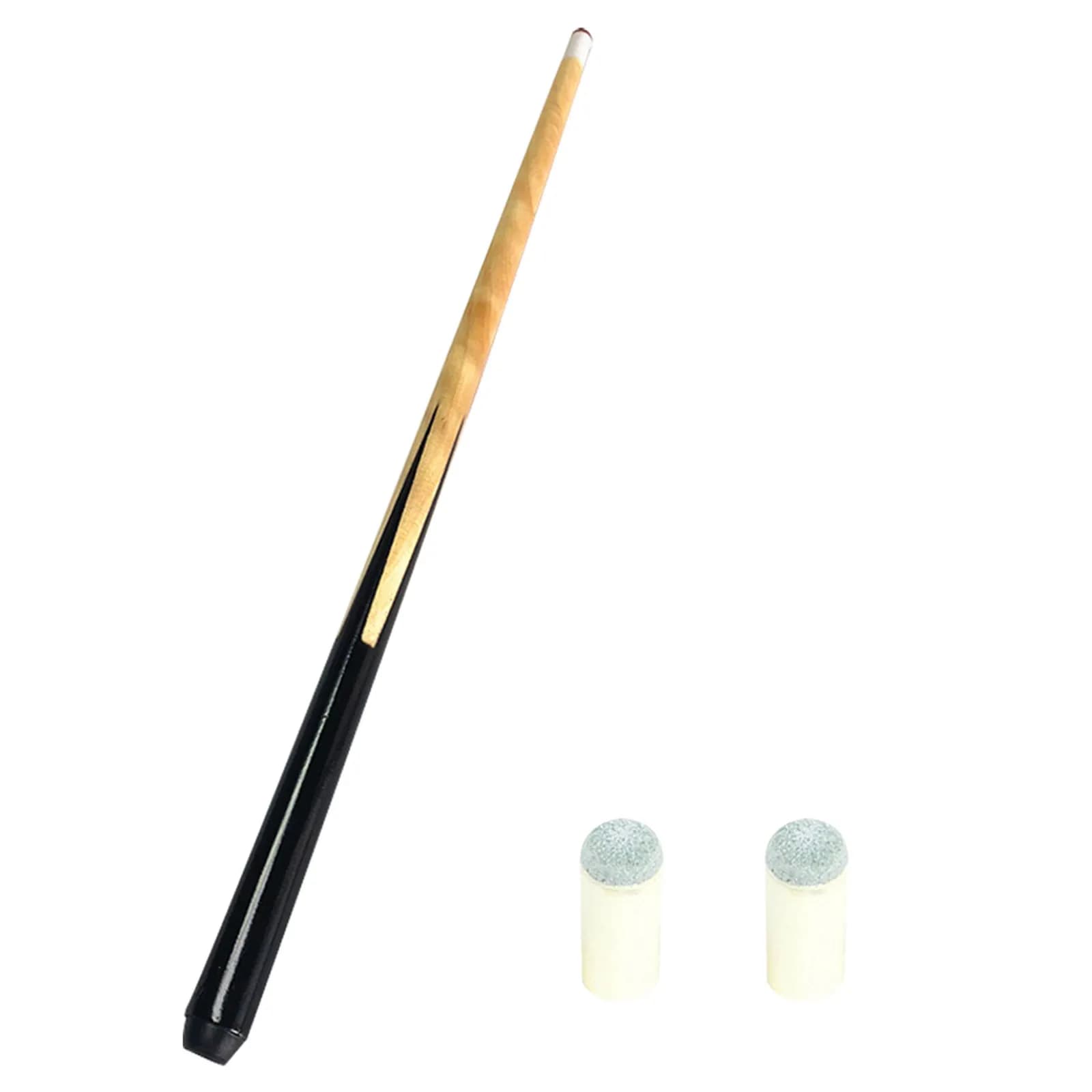 Set di Stecche da Biliardo, Stecca Corta in Legno Monopezzo, Impugnatura Resistente all'Usura per un Gioco Confortevole, per Tavoli da Biliardo