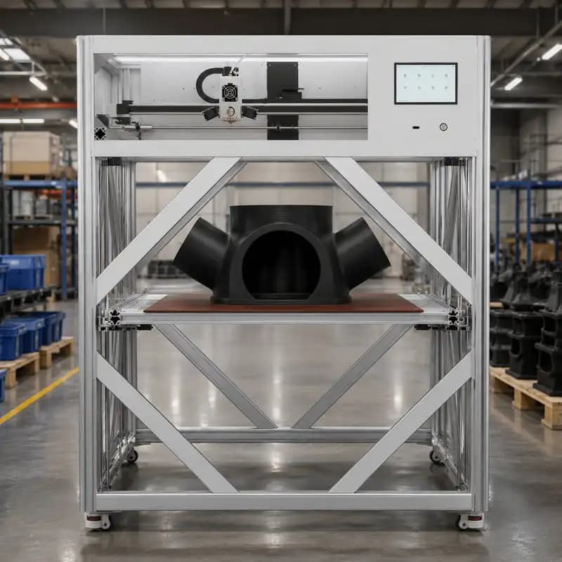 Reliable Large Format 3D Printer Customized Commercial Filament Printing Machine for Workshop Model Production