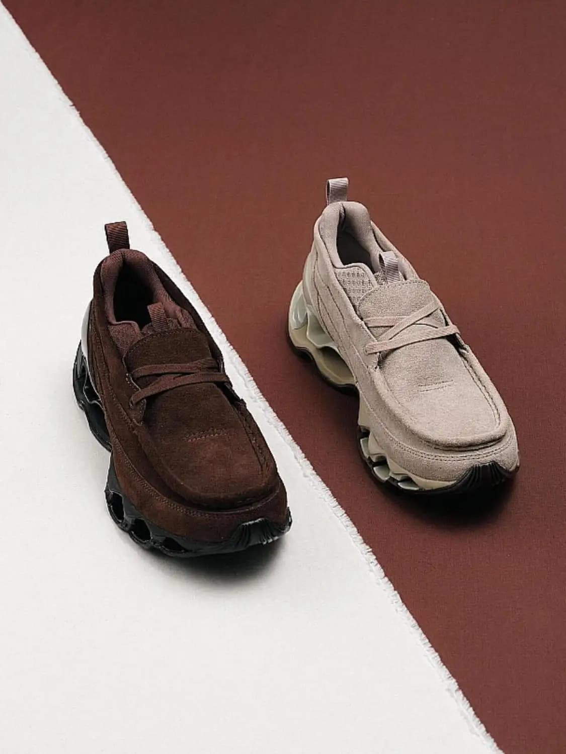 Casual Commuter Running Shoes Low Cut Thick Bottom Men Women Slow Run Hiking Shock Absorption Flat Laced Loafers Slip-On Shoes