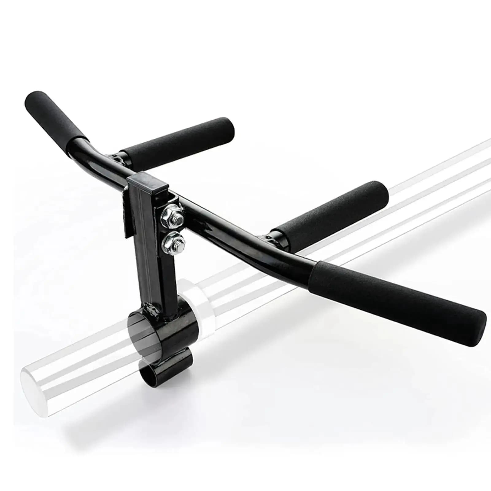 Attacco per mine terrestri a T Bar Row Fitness adatto per barra standard Impugnatura dritta per squat con bilanciere Sollevamento pesi Biceps Rafforza la schiena