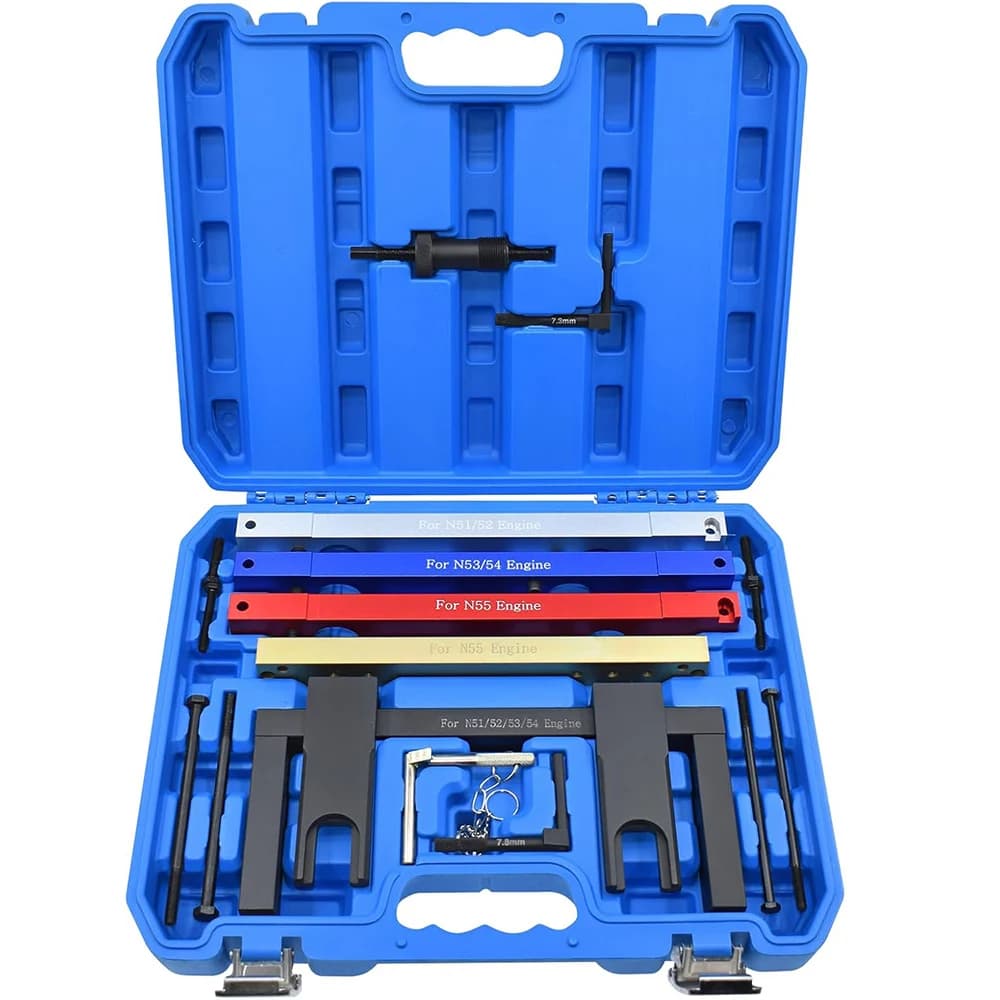 Kit of clamping tools for alignment camshaft Vanos for BMW 2.5 3.0 N51 N52 N53 N54 N55 S55