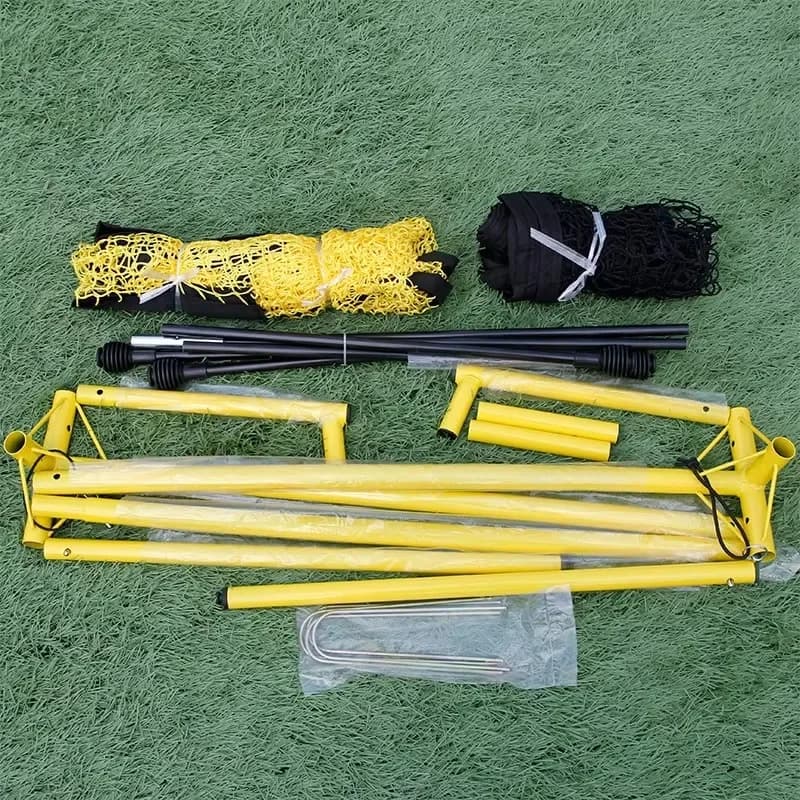 Adjustable and foldable football bounce net, ideal for step and throw training, handy design auxiliary equipment