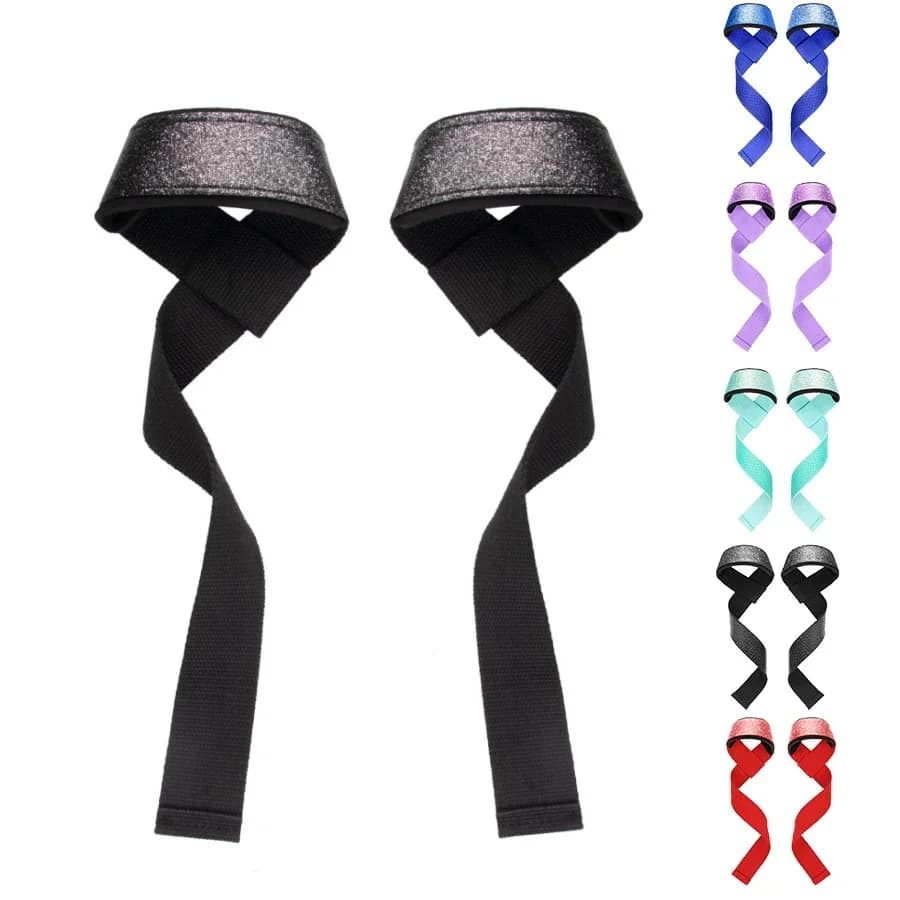 New Polished Arm Wrap Fitness Lift Wrap Strap Crossfit Bodybuilding Support Kettlebell Manubri Grip Band Strength